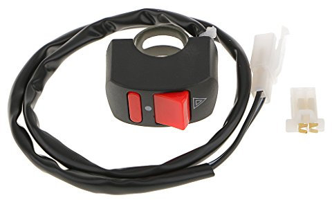 Interrupteur Commande Moto Guidon Accidenthazard ?Double Bouton D'éclairage