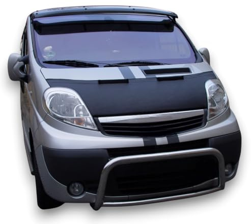 AB-00149 BRA für Trafic Primastar Vivaro Bj 2001-2014 Haubenbra Steinschlagschutz Tuning Bonnet Bra