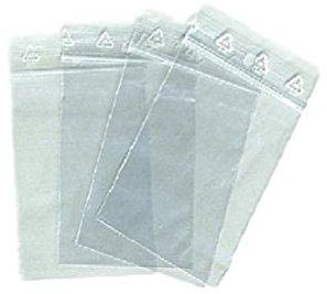 ZIP-Plastiktütchen Format 100 x 200, 100 Stück