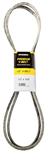 MAXPOWER Keilriemen 347547, Kevlar verstärkt, 1/2 x 104 - 4L1040 - Aussenlänge L(a) 2620 mm.