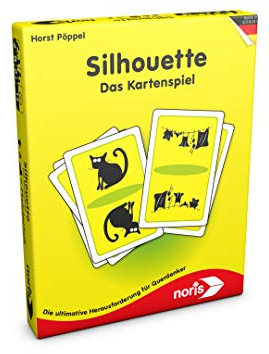 noris 606121477 - Silhouette, Das Kartenspiel