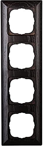 Kopp Milano Wenge Abdeckrahmen 4-fach, 1 Stück, 306837069