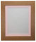 FRAMES BY POST Metro Bilderrahmen aus Eiche mit pinkem, Kunststoffglas, 61 x 51 cm, für Bildgröße 50 x 40 cm, Rosa Passepartout, 24 x 20 for Pic Size 50 x 40cm