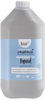 Bio-D Washing Up Liquid 5000ml x 4 (Pack of 4)