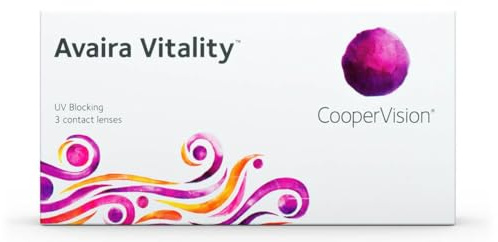 CooperVision AVAIRA VITALITY (3) Monatslinsen weich, 3 Stück/BC 8.4 mm/DIA 14.2 mm / -0.75 Dioptrien