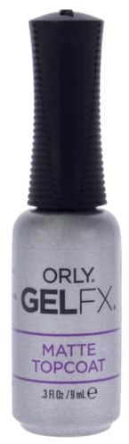 Orly GelFx - Matte Top Coat, 0.3 oz
