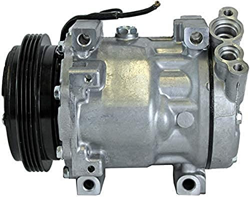 MAHLE ACP 1002 000S - Compresor de aire acondicionado, polea acanalada 125 MMu.a. Apto para Renault Clio II