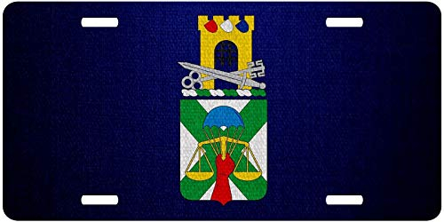MNUT placa de matrícula del Cuerpo de Policía Militar de los Estados Unidos, 6 x 12 pulgadas