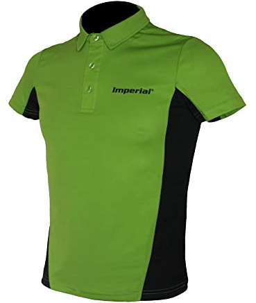 Imperial Shirt F-6 (grün/schwarz - M) | - Funktionsfaser Tischtennis Shirt | Tischtennis Trikot | Tischtennis Hemd | TT-Spezial - Schütt Tischtennis