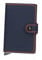 Secrid Unisex MM-Night Blue Cardprotector, Nightblue & Orange
