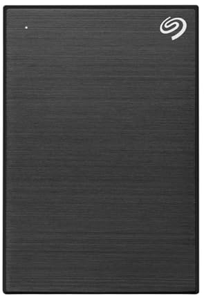 Seagate One Touch, 4 TB, disco rigido esterno portatile, crittografia hardware attivata mediante password, PC, notebook e Mac, USB 3.0, Nero, con 2 anni di Rescue Services (STKZ4000400)