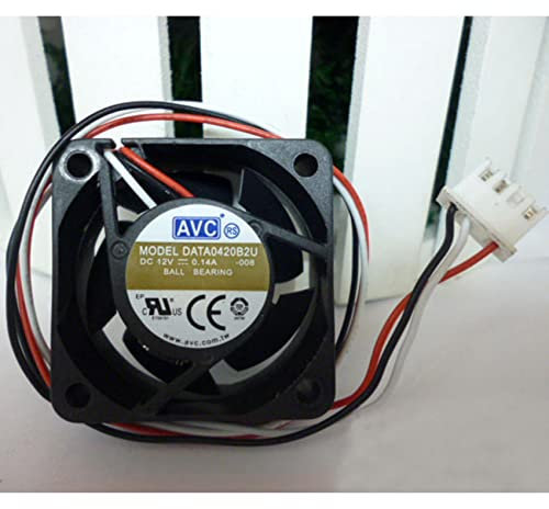 4020 DATA0420B2U 40mm DC 12V 0.14A 3-wire power supply cooling fan