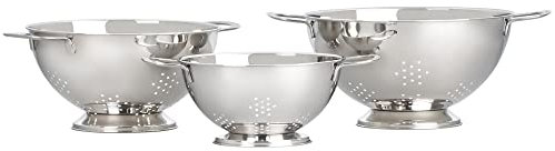 Le Creuset Set of 3 Stackable Colanders