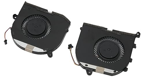 Dpofirs Ventilador de Refrigeración de CPU para Portátil para Conector de Alimentación de 4 Pines para XPS 15 9570 7590 Series 008YY9 0TK9J1 (Ventilador de refrigeración de CPU y