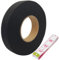 sukevitor 100 Meters Iron On Hemming Tape, 2cm width Wonder Web Hemming Tape, Extra Strong Fusible Fabric Tape Wonder web Tape with Soft Tape Measure