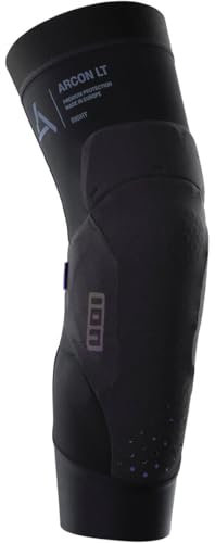 Ion Arcon - Ginocchiere per bicicletta, colore: nero, taglia: S