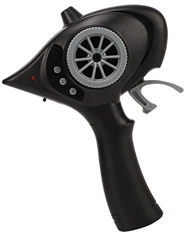 BROLEO Trasmettitore RC, 2.4Ghz RC Telecomando 3 Canali Nero Ricambio per P06
