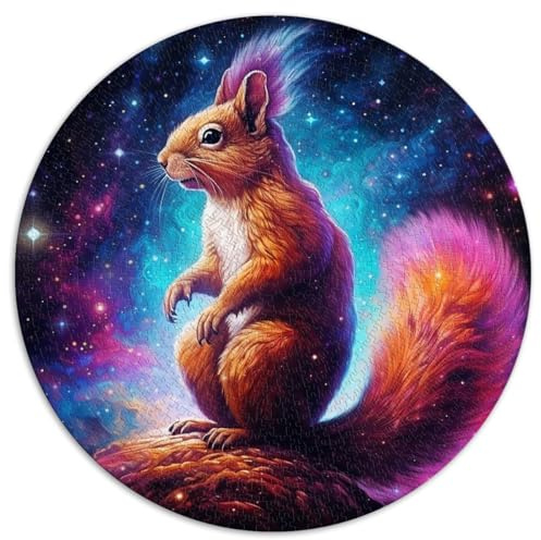 Puzzles Erwachsene, Puzzles 1000 Teile, Galaxien, Eichhörnchen, 100% recycelter Karton Erwachsene, 1000 Teile Puzzle-Geschenke, tolle Geschenke Spielzeug Kinder ab 12 Jahren, 67,5 x 67,5 cm