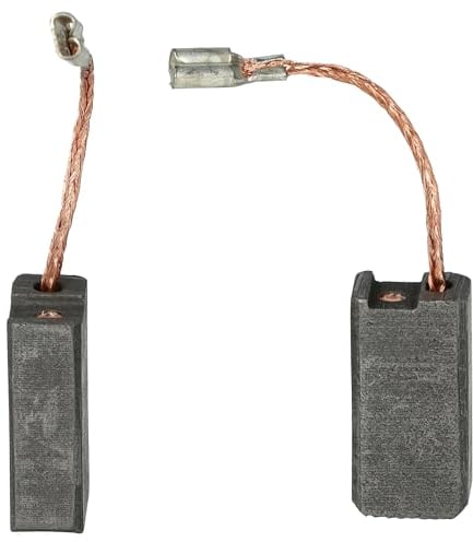 vhbw 2X Kohlebürste 20 x 10 x 6,1 mm kompatibel mit DUSS DUAX P60, PK 75, PK 35, PK 45, P90 Elektrowerkzeug, Bohrhammer