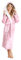 CityComfort Robe de Chambre Femme en Polaire Douce (Rose Clair, M)