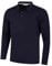Calvin Klein Mens Long Sleeve Campus Polo Shirt - Navy - S