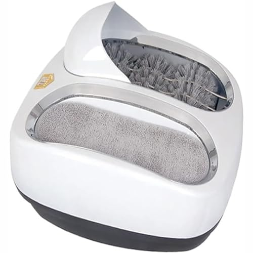 FUYAO Automatic Induction Shoe Polisher, 80W Sole Cleaning Machine For Hotel Entrance Hall And Sales Center, Electric Shoe Polisher Alternative To Shoe Covers Machine