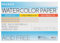 MEEDEN Aquarellpapier Block - 100% Baumwolle Aquarellpapier 30 Blatt, 140lb/300gsm, 3 Texturen Säurefreies Kunstdruckpapier für Aquarell, Gouache, Tinte und mehr, 26 x 18cm