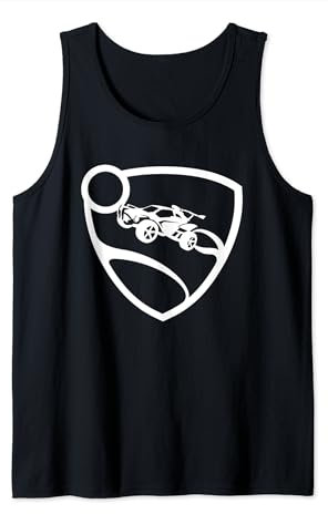 Weißes Rocket League-Logo Tank Top