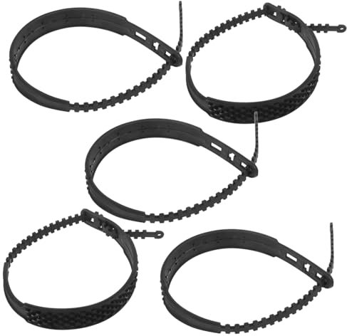 JECOMPRIS 5stücke Auto Schneeketten Ketten Für Winterreifen Tpu Schneeketten Für Pkw Und Suvs Einfache Langlebig Und Robust