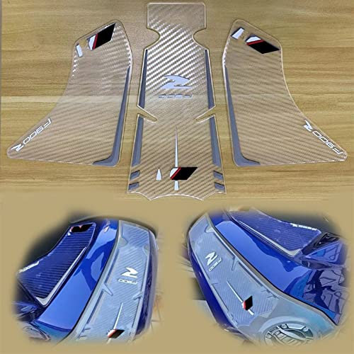 GQUIKGW Motorradaufkleber Motorrad-Seiten-Tankpad-Schutzaufkleber Kniegriff-Traktionspolster Für BMW F 900 R F900R 2020 2021 2022(Clear)