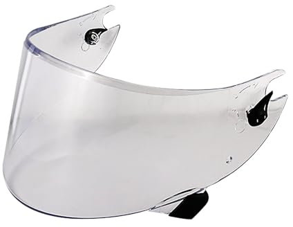 Visiera Casco Moto per Shark Race R Pro GP,Visiera Per Casco da Moto, Sostituzione della Visiera della Lente del Casco del Parabrezza del Motociclo per Il Casco Integrale (Trasparente)