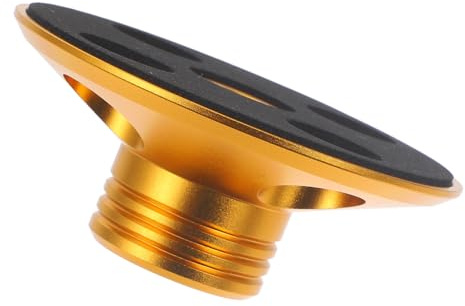 ELAYARD Rekordgewichtsstabilisator Niedriges Profil aus Aluminiumlegierung mit Filz Reibung und Verlängert Lebensdauer von Vinylplatten für Schallplattenspieler