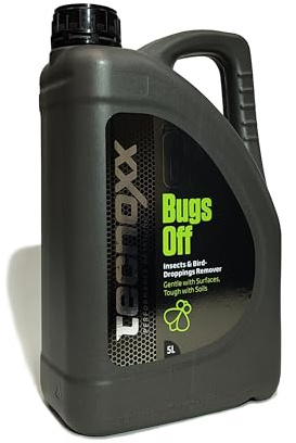 Tecnoxx – Bugs Off Nettoyant Destructeur d’Insectes et d’excréments d’Oiseaux de Pare-brises et carrosserie 5L