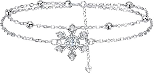 Micory Armband für Damen 925 Sterling Silber mit Herz Zirkonia Armbänder Damen Verstellbar Armkette Valentinstag Muttertag Geburtstags Weihnachten Geschenk für Sie Frauen Freundin