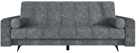 Mirjan24 Schlafsofa mit Bettkasten Zuri, Sofa mit Schlaffunktion, Polstersofa, Bettsofa, Couch, Bettfunktion, Couchgarnitur, Dauerschläfer-Sofa (Bella 20)