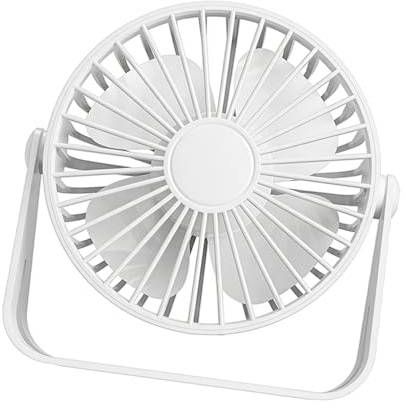KAHDGSS USB Desktop Fan Portable 360 Degree Adjustable Small for Student Dormitory Computer Gadget Home Desk Desktop