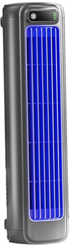 Vervevum Portable Air Conditioners, 3-Speed Rechargeable & Circulating Small Air Conditioner, Hanging & Standing Desk Fan with Wind Direction Grid, Cooling Fan for Home, Conditioner Portable