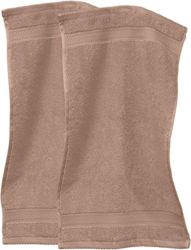 Erwin Müller Gästetuch Friedrichshafen 2er- Pack, 100% Baumwolle Sand Größe 30x50 cm - Premium-Qualität, unvergleichlich saugfähig, hautsympatisch, formstabil (weitere Farben)