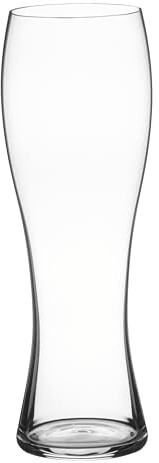 Spiegelau Hefeweizenglas Beer Classics, 2er-Set, 700 ml, Großes Weizenbierglas für voluminösen Schaum und volle Aromaentfaltung, 4991685