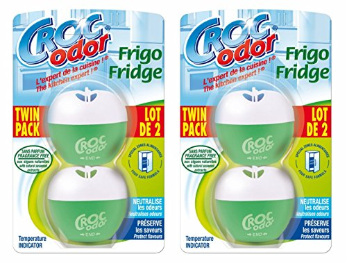 CROC'ODOR Coco Fridge Air Freshener - Random Colour -2 (2x33 g)