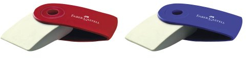 Faber-Castell farbsortiert SLEEVE MINI Radiergummi
