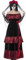 Smiffys Kostüm Tag der Toten Braut, mit Kleid und Rosenschleier