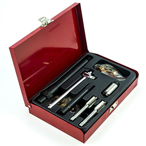 25 tlg. Zündkerzen Gewinde Reparatursatz Gewindebohrer Set M14 X 1.25 Universal