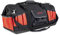 Amtech - Tool Bag, Heavy Duty Large Tool Storage with Reinforced Hard Base, for Home DIYers, Electricians, Technicians, Plumbers, and More, Non-Slip Grip, Adjustable Strap (600mm)