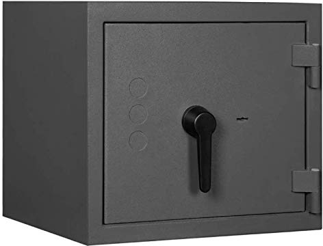 Format Wertschutzschrank Libra 1, Elektronikschloss S&G Spartan 1007, Grad 0 nach EN 1143-1, H43.5xB49xT43 cm, 128 kg