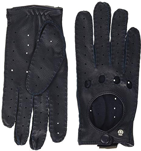 Roeckl Damen Lucca Autofahrer Handschuhe, Classic Navy, 8