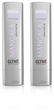 Glynt Hair Care Mangala Tint Treatment Platinum Fresh Up 200ml (2er Pack)