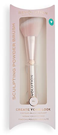 Makeup Revolution, Create Buffing, Pinceau à fond de Teint, R7