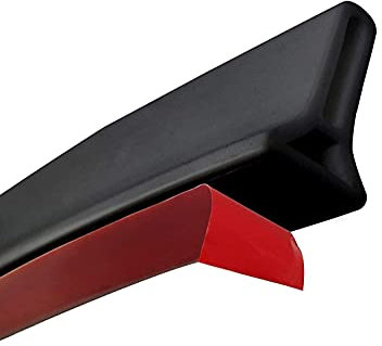 DYHYUH Selbstklebende Duschdichtung Duschkabinen Dichtung, Dusche Wasserstop Wasserdichter Streifen, Silikondichtung für Nass-Und Trockentrennung für Küche, Badezimmer (250cm,schwarz)