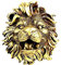 YOT Robinet de Jardin Robinet de Jardin Fontaine Fontaine Buse Suspending Robinet Tête de Lion Résine Craft House Robinet de ménage Convient au Jardin de la Cour en Plein air